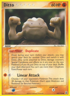 Ditto - pokemon TCG Card