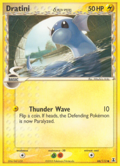 Dratini δ - pokemon TCG Card