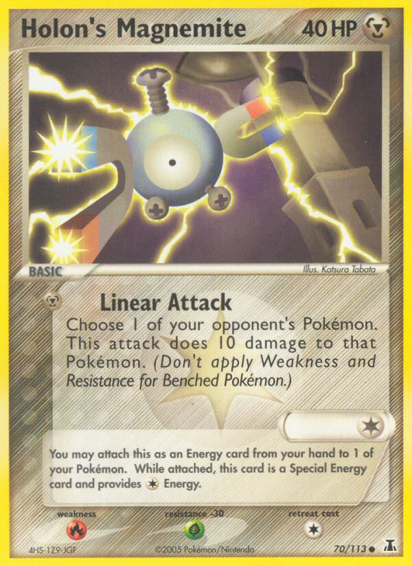 Holon's Magnemite - Pokémon TCG Card