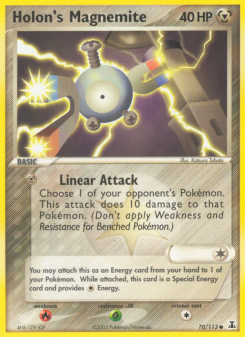 Holon's Magnemite - pokemon TCG Card