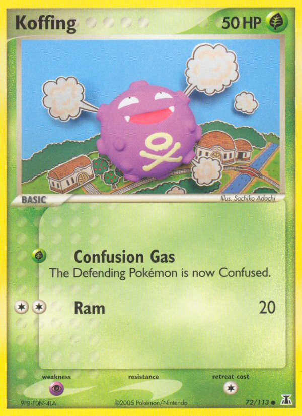 Koffing - Pokémon TCG Card