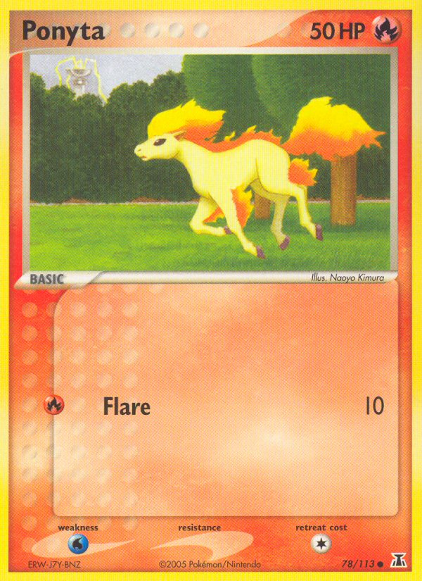 Ponyta - Pokémon TCG Card