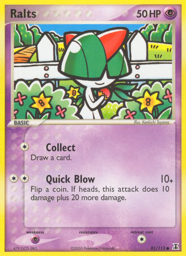 Ralts - Pokémon TCG Card