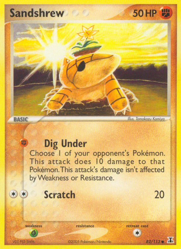 Sandshrew - Pokémon TCG Card
