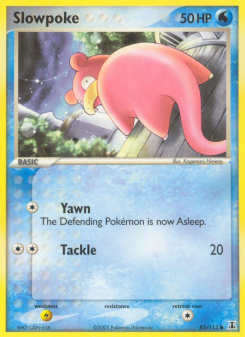 Slowpoke - pokemon TCG Card