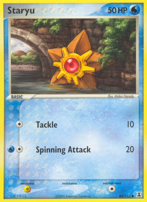Staryu - Pokémon TCG Card