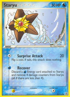 Staryu - pokemon TCG Card