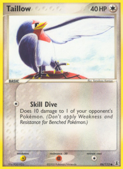 Taillow - pokemon TCG Card