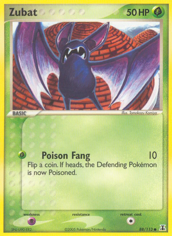 Zubat - Pokémon TCG Card