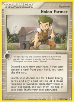Holon Farmer - pokemon TCG Card