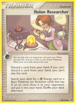 Holon Researcher - pokemon TCG Card