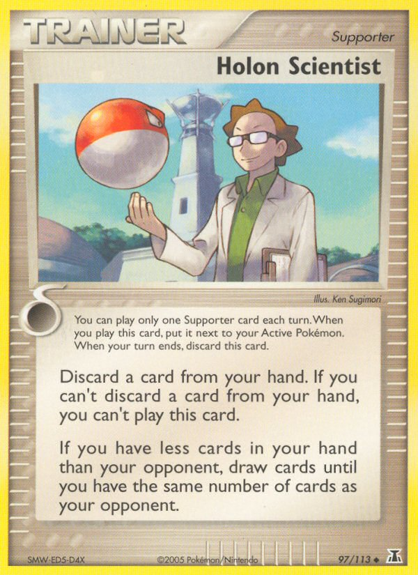 Holon Scientist - Pokémon TCG Card