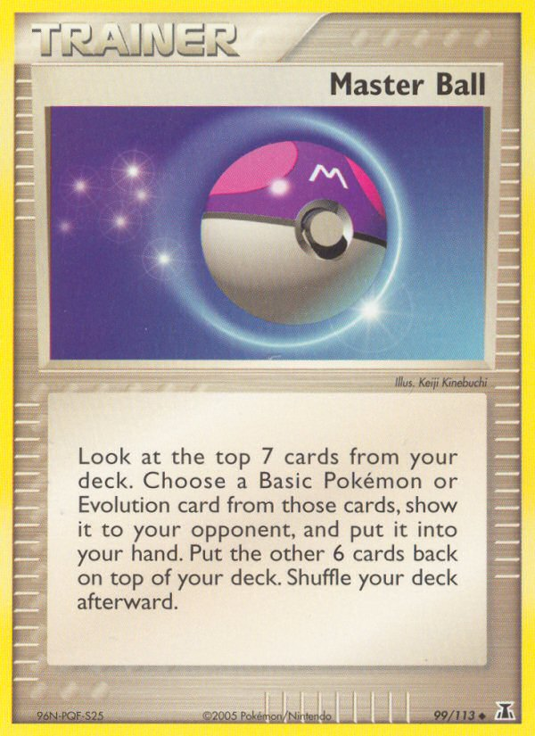 Master Ball - Pokémon TCG Card
