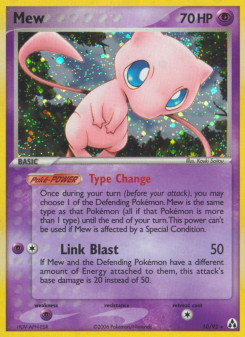 Mew - pokemon TCG Card