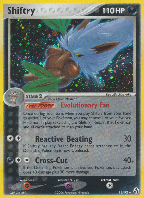Shiftry - Pokémon TCG Card