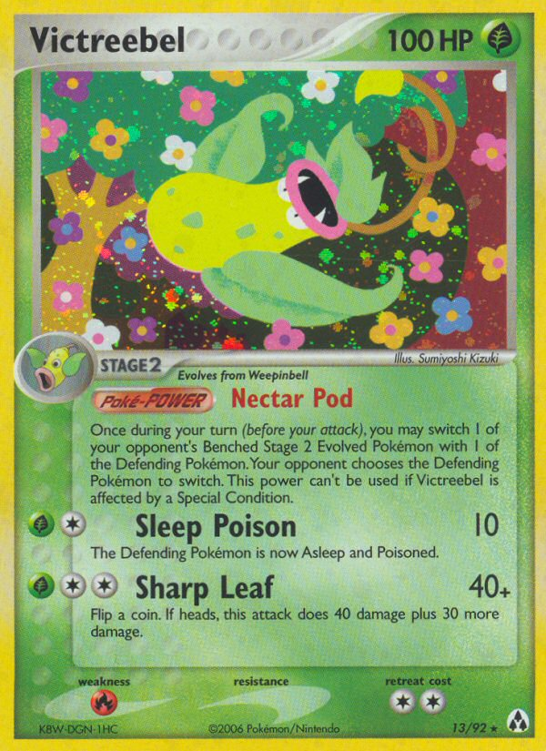 Victreebel - Pokémon TCG Card