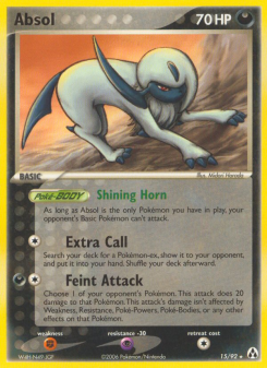 Absol - pokemon TCG Card