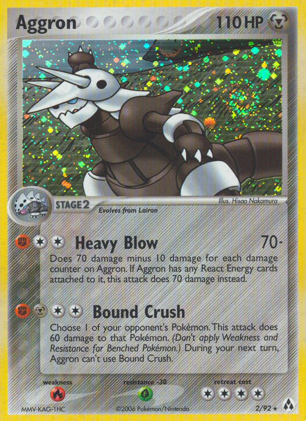 Aggron - Pokémon TCG Card