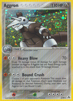 Aggron - pokemon TCG Card