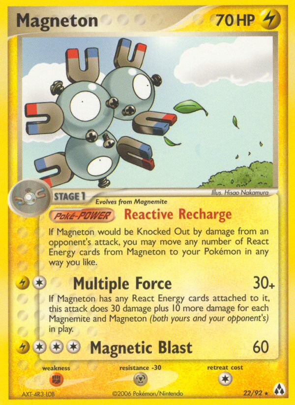 Magneton - Pokémon TCG Card