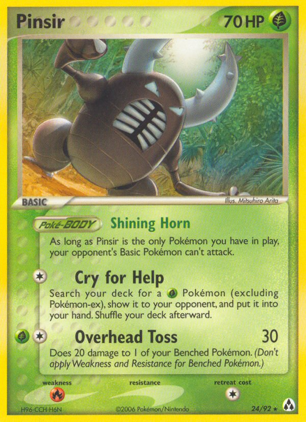 Pinsir - Pokémon TCG Card