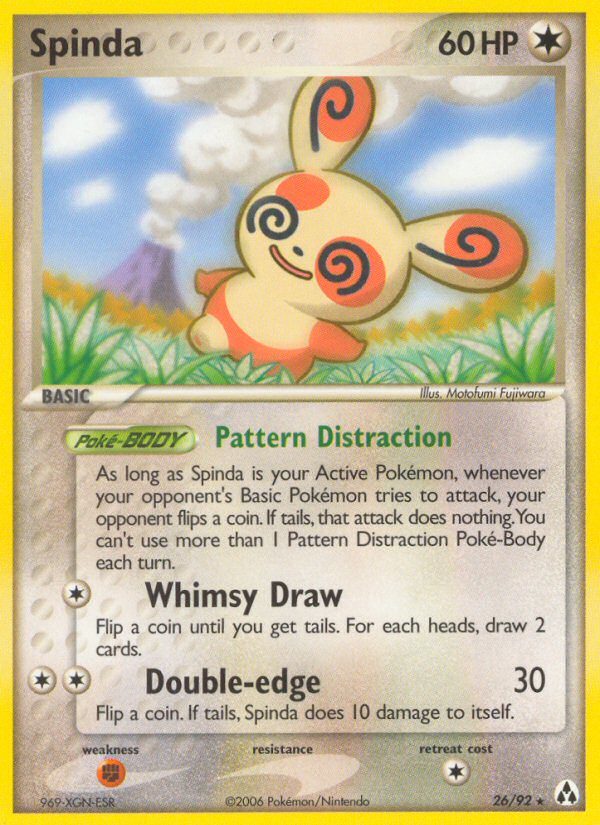Spinda - Pokémon TCG Card