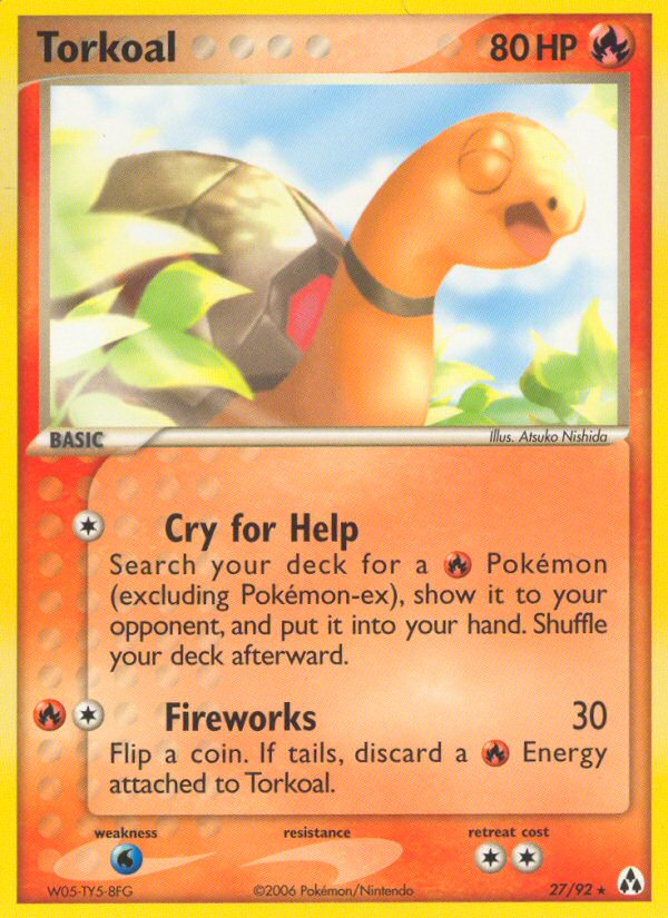 Torkoal - Pokémon TCG Card