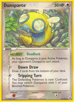 Dunsparce - pokemon TCG Card