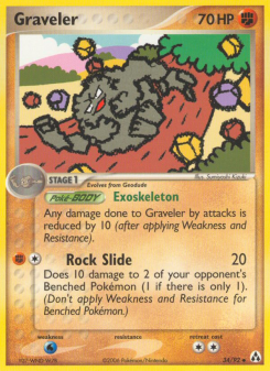 Graveler - pokemon TCG Card