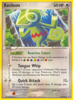 Kecleon - pokemon TCG Card