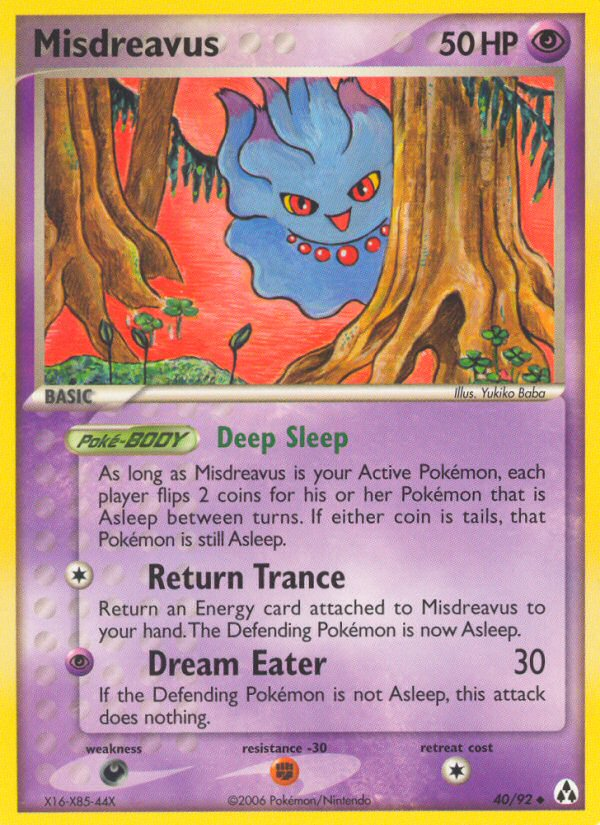 Misdreavus - Pokémon TCG Card