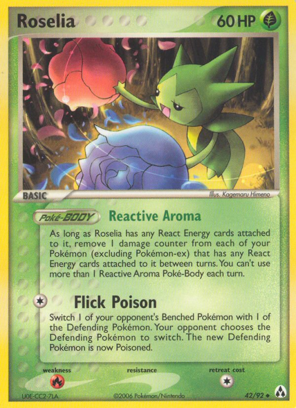 Roselia - Pokémon TCG Card