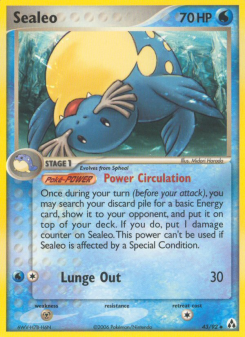 Sealeo - pokemon TCG Card