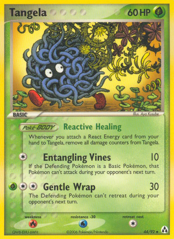 Tangela - Pokémon TCG Card