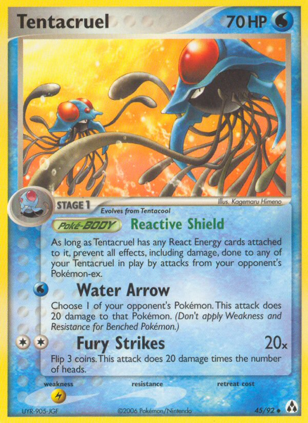 Tentacruel - Pokémon TCG Card
