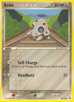 Aron - pokemon TCG Card