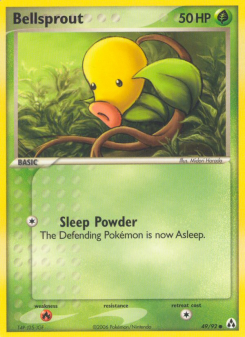 Bellsprout - pokemon TCG Card