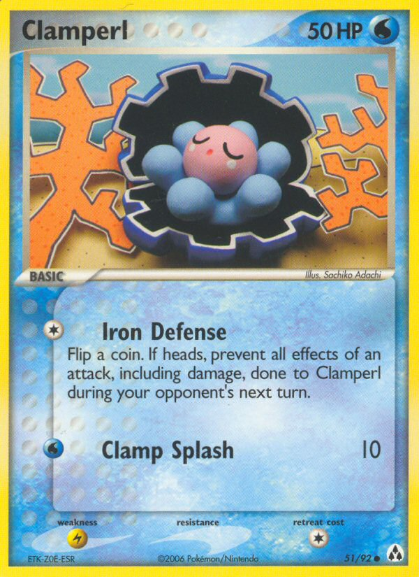 Clamperl - Pokémon TCG Card