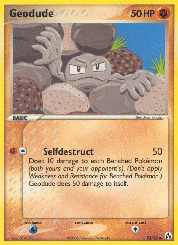 Geodude - Pokémon TCG Card