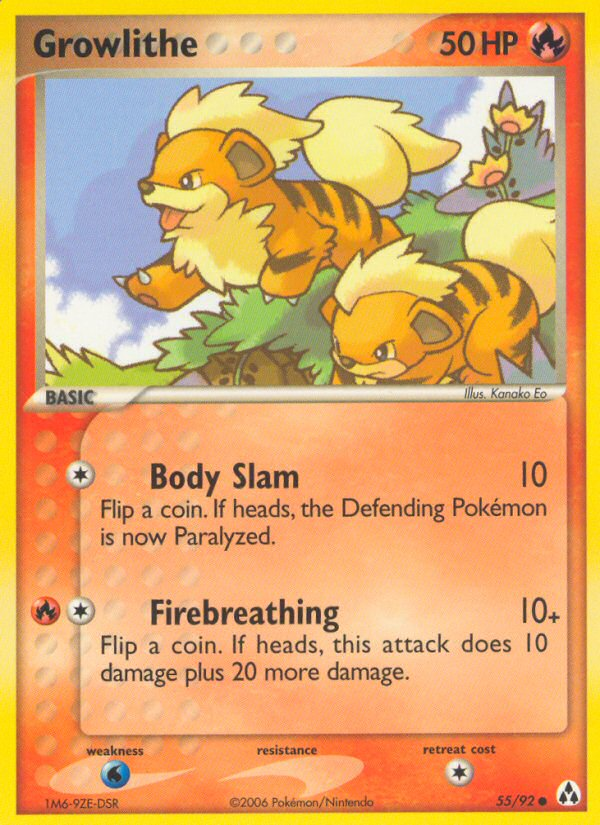 Growlithe - Pokémon TCG Card