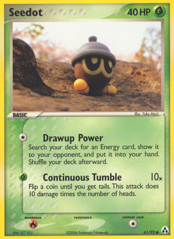Seedot - Pokémon TCG Card
