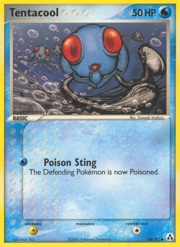 Tentacool - Pokémon TCG Card