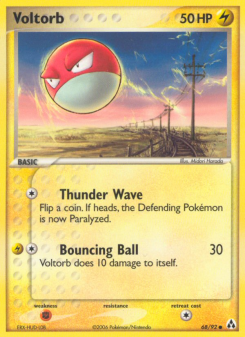 Voltorb - pokemon TCG Card
