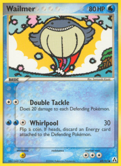 Wailmer - pokemon TCG Card