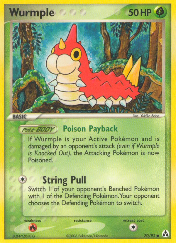 Wurmple - Pokémon TCG Card