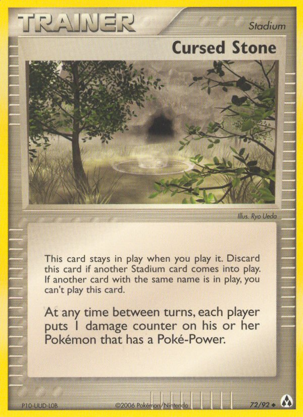 Cursed Stone - Pokémon TCG Card