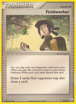 Fieldworker - pokemon TCG Card