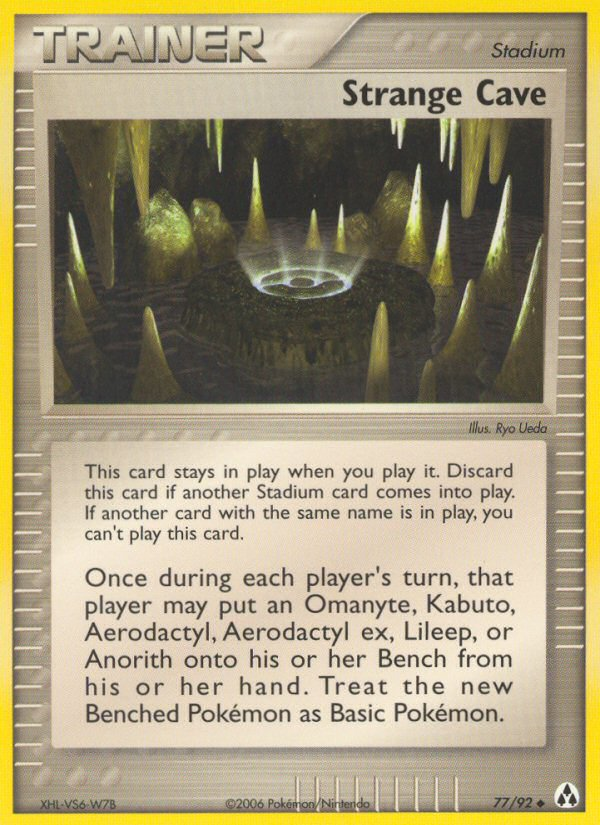 Strange Cave - Pokémon TCG Card