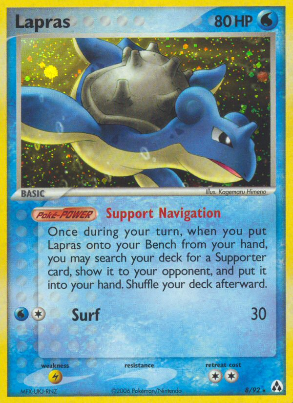 Lapras - Pokémon TCG Card
