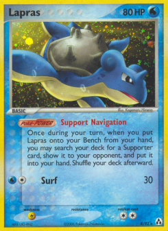 Lapras - pokemon TCG Card